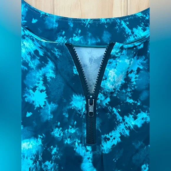 Kim Gravel x Swimsuits for All Zip Front Swim Tee and Brief - Picture 5 of 15